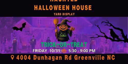 Haunted Halloween House Trick-or-Treat