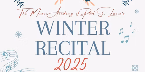 Winter Recital 2025