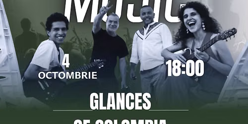 Concert Glances of Colombia \u2022 SIP Pop Up Garden \u2022 4 octombrie
