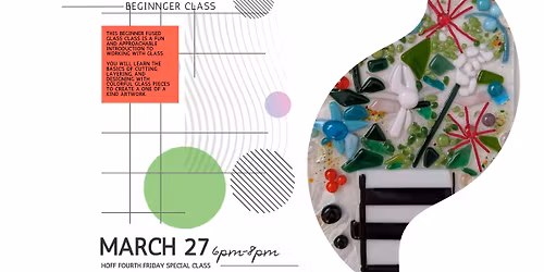 Abstract Fused Glass - Beginner Class