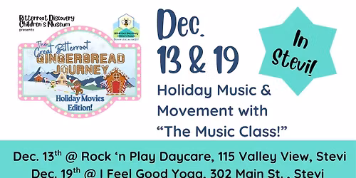 Holiday Music & Movement with "The Music Class!"