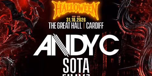 Halloween Rave w\/ Andy C, Sota, [IVY] + more