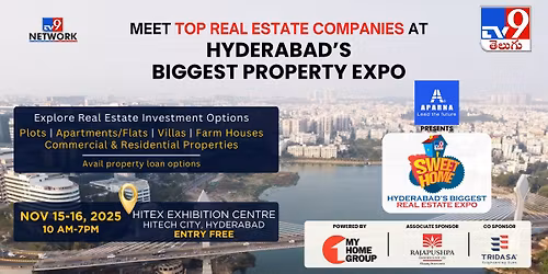 TV9 Sweet Home | Hyderabad's Biggest Real Estate Expo 2025