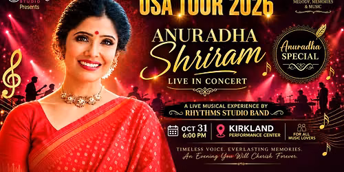 Anuradha Sriram Live - Seattle