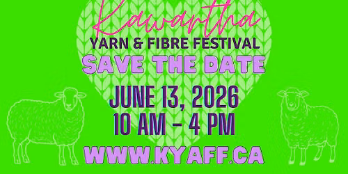 Kawartha Yarn & Fibre Festival 