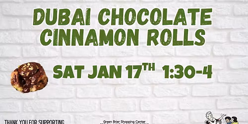 Dubai Chocolate Cinnamon Rolls