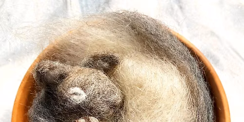 Cocktails & Needle Felting: Sleepy Squirrel with Justine Heinrichs