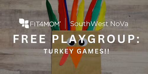 FREE Playgroup--Turkey Games