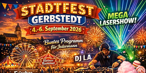 Stadtfest Gerbstedt 2026