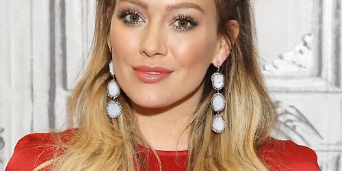 Hilary Duff with La Roux and Jade LeMac