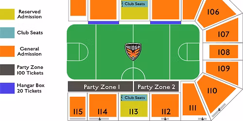 Minnesota Blizzard at Wichita Wings at Park City Arena