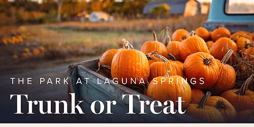 Trunk or Treat at The Park at Laguna Springs