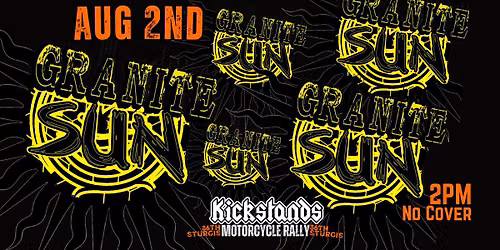 Granite Sun | Kickstands Sturgis 