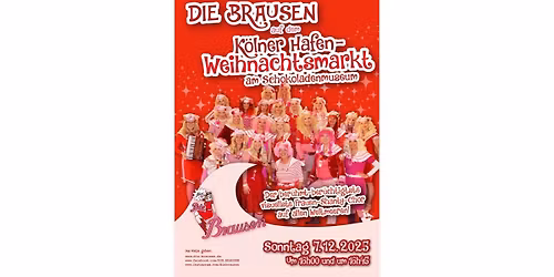 Die Brausen auf dem Hafenweihnachtsmarkt