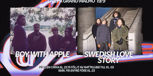 Boy With Apple + Swedish Love Story live p\u00e5 Grand