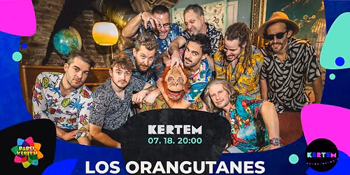 Los Orangutanes koncert a Babel Kertemben