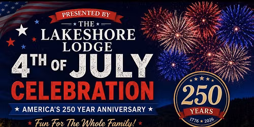 4th of July Celebration at Lakeshore Lodge