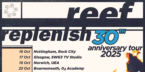Reef Liverpool Tickets