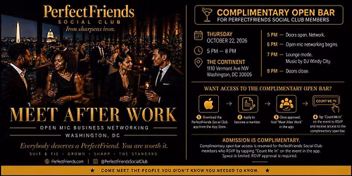 Meet After Work - Open Mic Business Networking