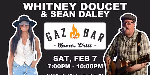 WHITNEY DOUCET + SEAN DALEY \/\/ GAZBAR 