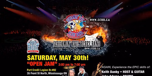 Screamin' Evil Blues Band \u2022 The Port Credit Legion Branch 82