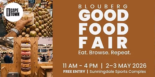 BLOUBERG GOOD FOOD FAIR (Free entrance all weekend)