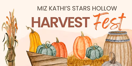 Miz Kathi\u2019s Harvest Fest Gilmore Girl\u2019s Event!