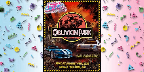 OBLIVION VIII - 80's & 90's Car & Culture Show