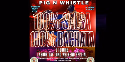 LABOUR DAY LONG WEEKEND LATIN DANCE SPECIAL
