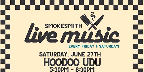 LIVE MUSIC @ Smokesmith: HooDoo Udu