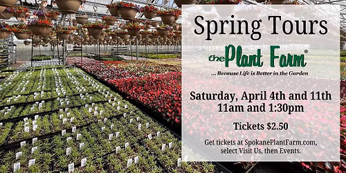 Spring Greenhouse Tours