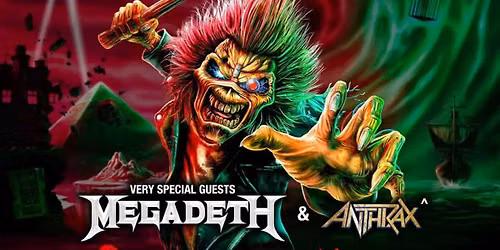 Iron Maiden & Megadeth at Hersheypark Stadium, Hershey
