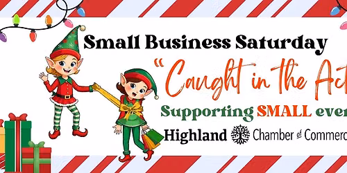 Small Business Saturday - Caught in the Act