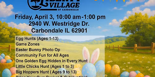 Liberty Village of Carbondale: Golden Egg Hunt!