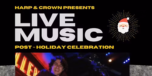 \u2728\ud83c\udfb8 A little post-Christmas magic at Harp & Crown \ud83c\udfb8\u2728