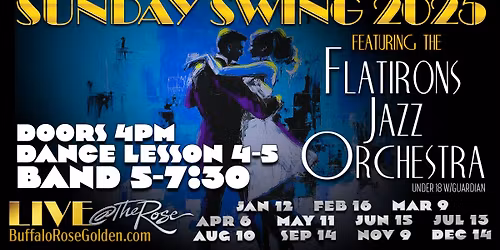 Sunday Swing with the Flatirons Jazz Orchestra - LIVE at The Rose