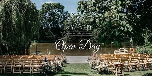 Barns & Yard Wedding Open Day 2026
