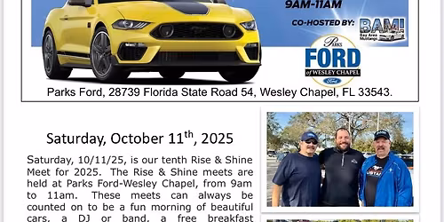 BAM October Rise N Shine