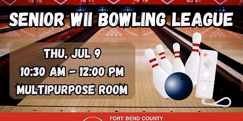 Senior Wii Bowling League