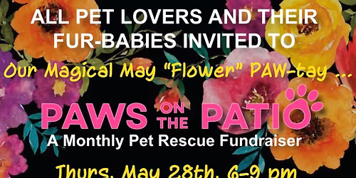 PAWS - ON - THE - PATIO !