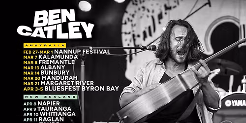 Ben Catley (AUS) NAPIER, Paisley Stage