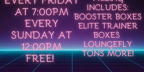 Sunday Pokemon League!