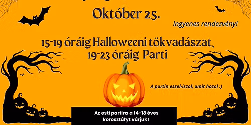 Halloween-i t\u00f6kvad\u00e1szat \u00e9s parti