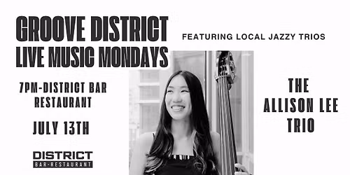 The Allison Lee Trio @ District Bar 