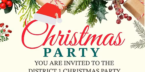 District 1 Christmas Party