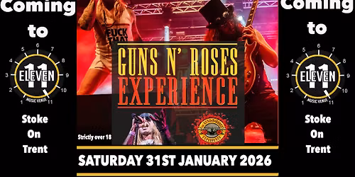 Guns n Roses experience live at Eleven Stoke