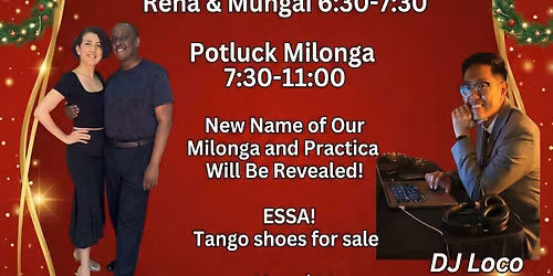 Holiday Potluck Milonga @ Portuguese Hall