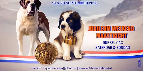 100 jaar Hollandsche Sint bernard Club !! 2026