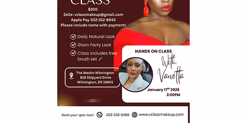 Beauty Hands On Makeup Class