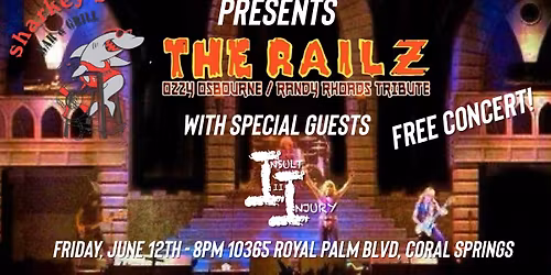 The Railz with Insult II Injury - LIVE at Sharkey\u2019s!